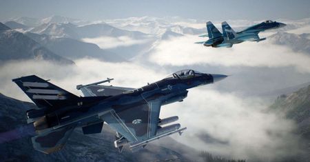 Ace Combat 7 na efektownych materiałach