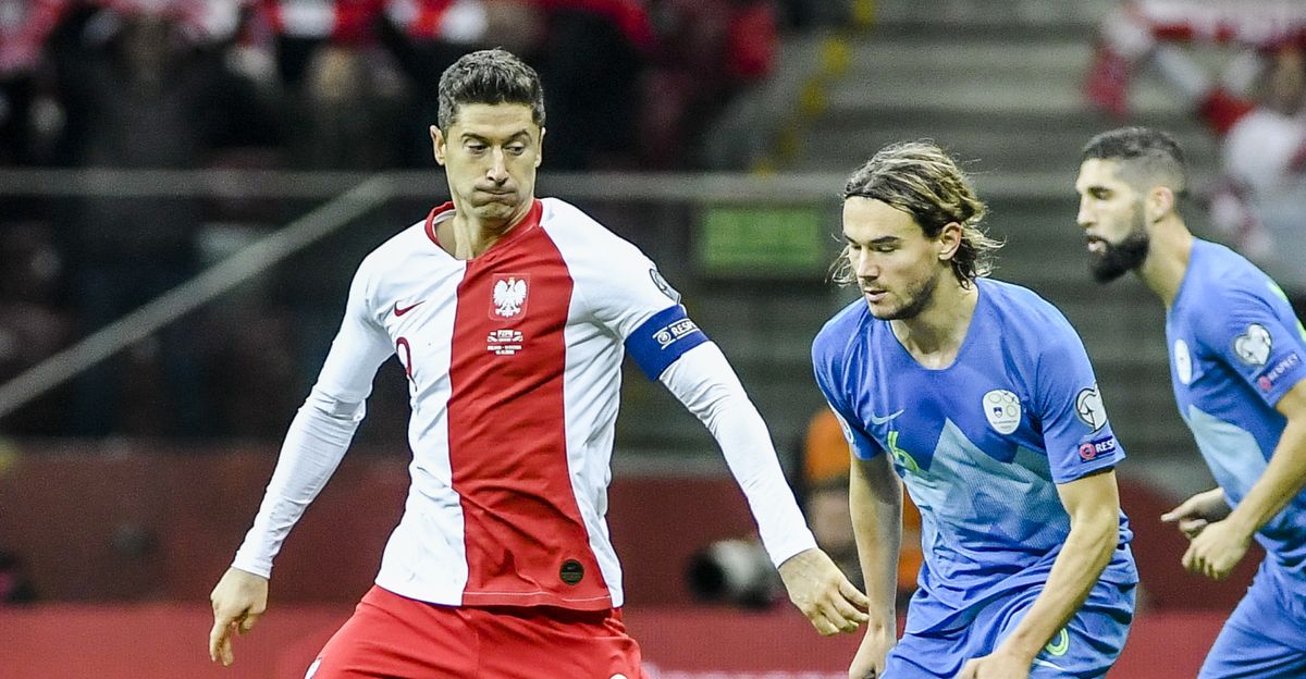 Robert Lewandowski w barwach polskiej reprezentacji 