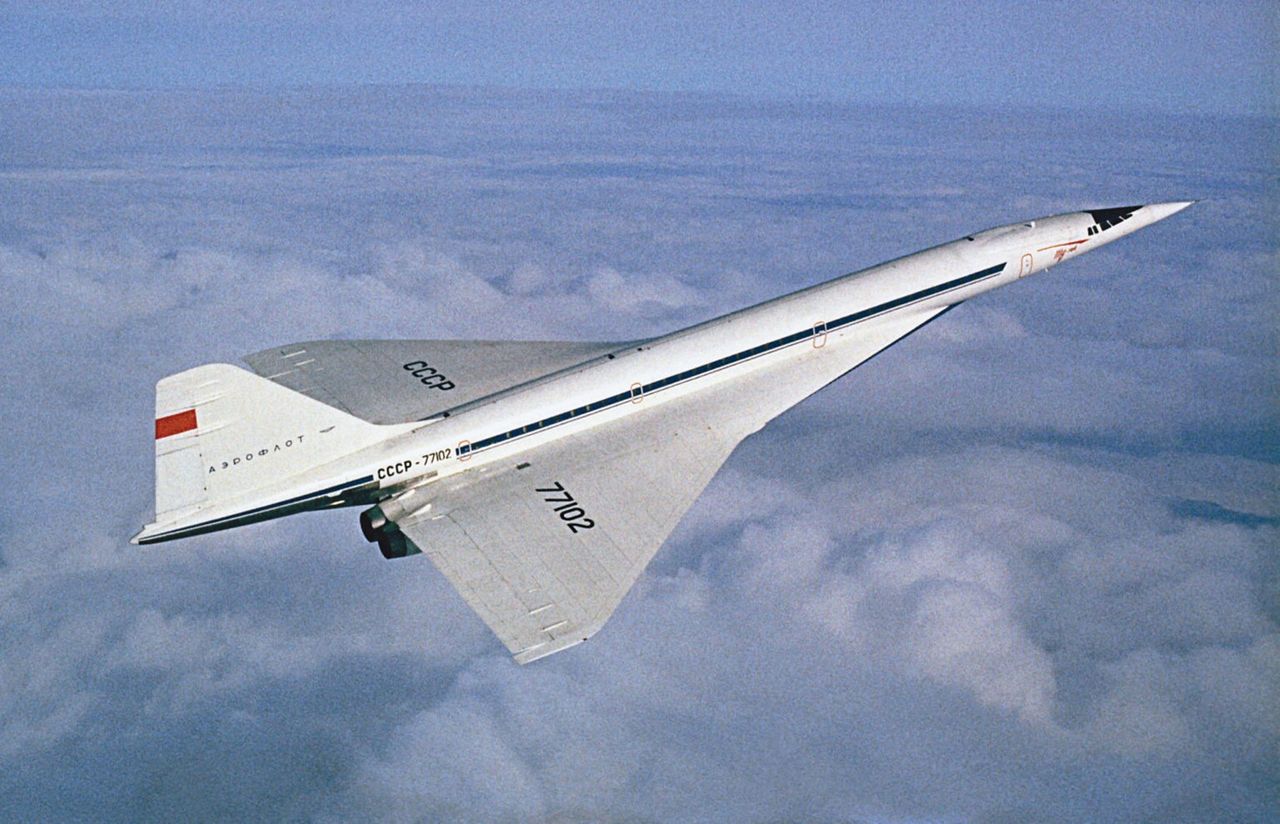 Tu-144 - Soviet supersonic passenger aircraft