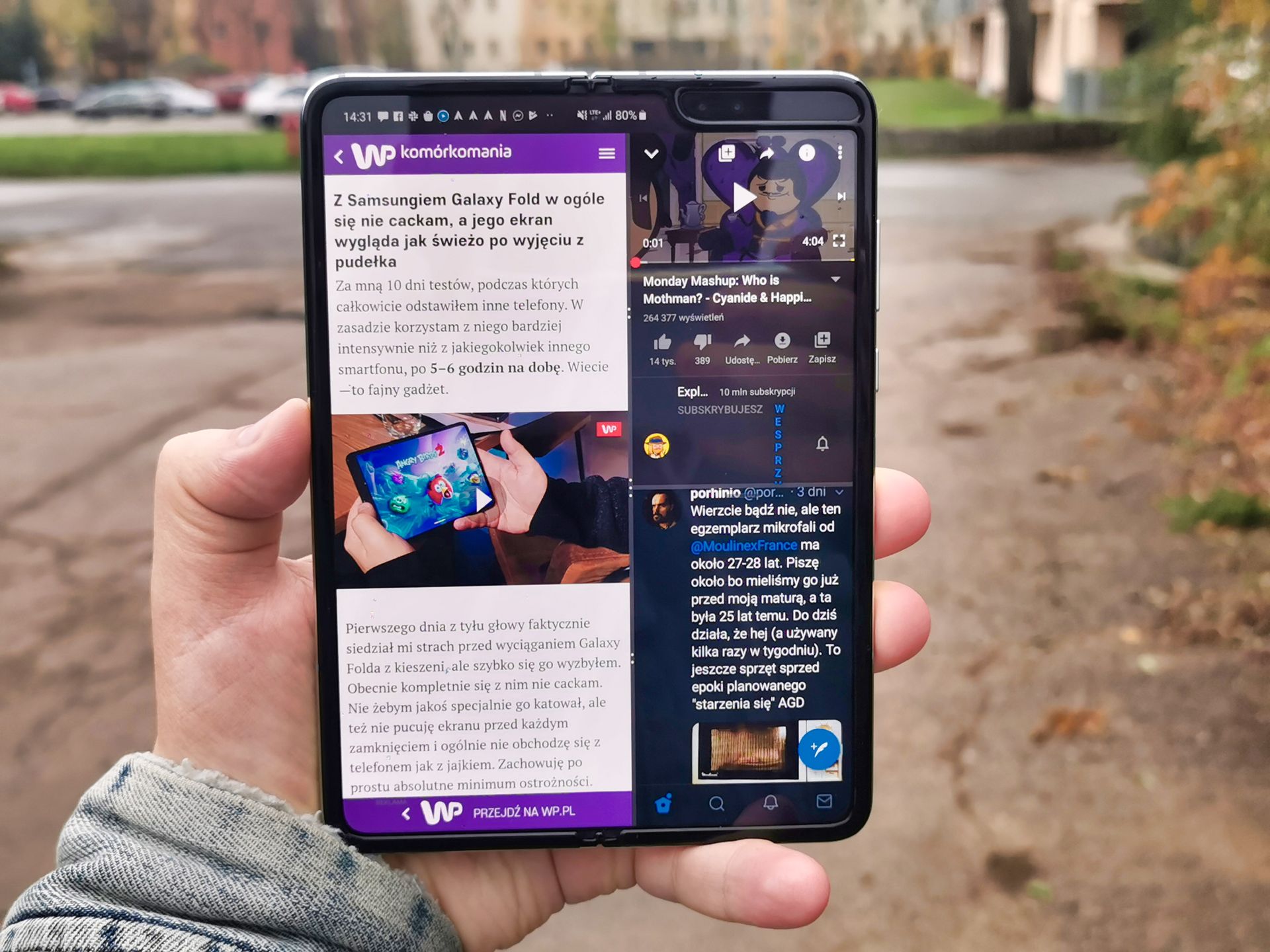 Samsung Galaxy Fold: składany ekran to jest to [TEST] 4