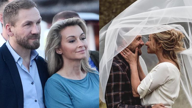 Tak wyglądał ślub Martyny Wojciechowskiej i Przemysława Kossakowskiego