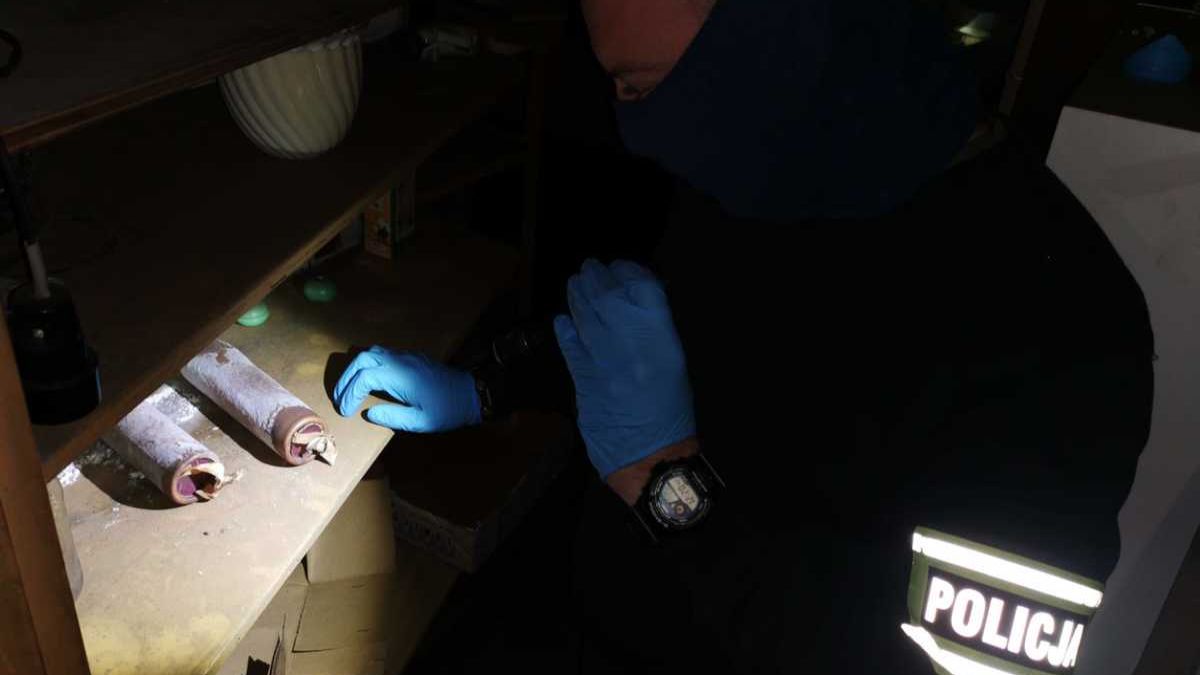 Materiały wybuchowe w piwnicy jednego z katowickich budynków