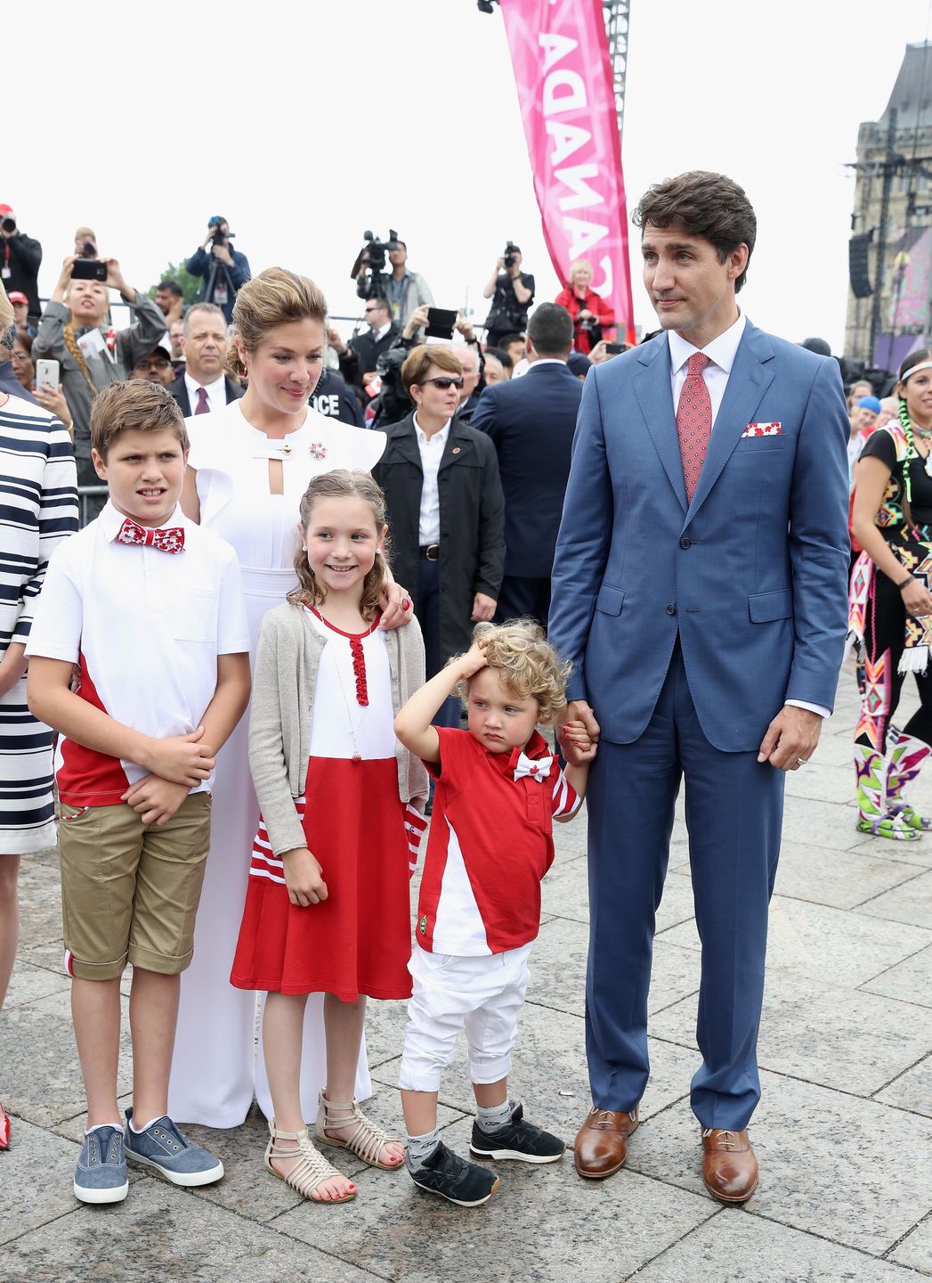Justin Trudeau z synem