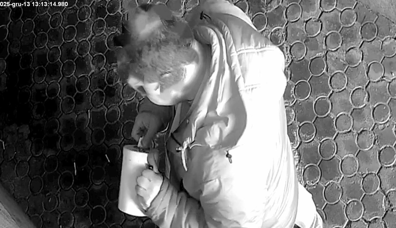 13 grudnia, 13:13. Zauważył mężczyznę. Brak słów, co robił