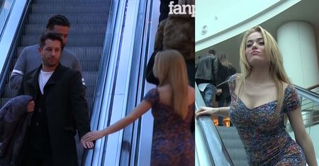Nowy hit sieci: Seksowna blondynka podrywa Włochów. Jak reagowali mężczyźni?