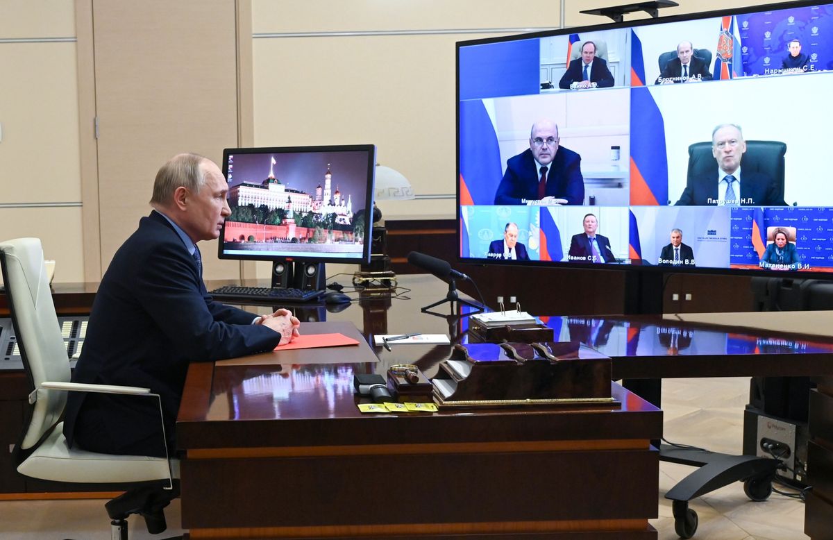 Putin podczas spotkania ws. bezpieczeństwa
