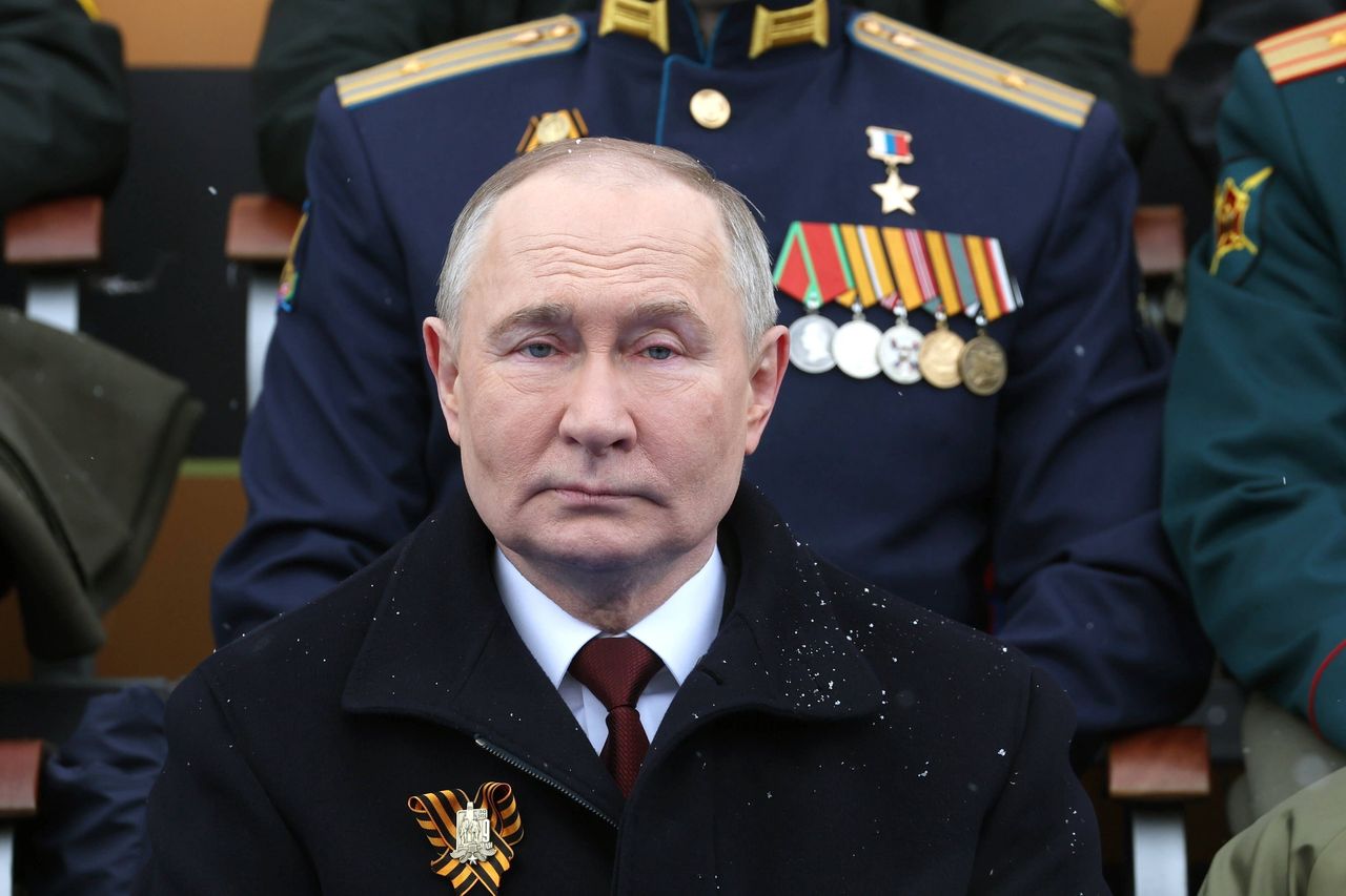 Vladimir Putin threatened the United Kingdom with a retaliatory attack. Moscow, May 9, 2024