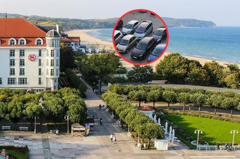"Obstawiali cały parking". Turystka o incydencie z Sopotu
