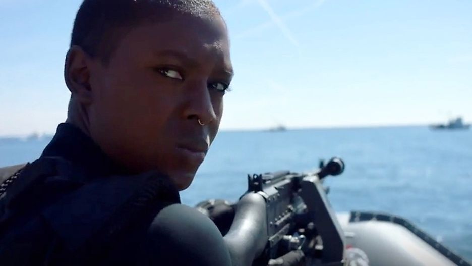 Jodie Turner-Smith w serialu "Ostatni okręt".