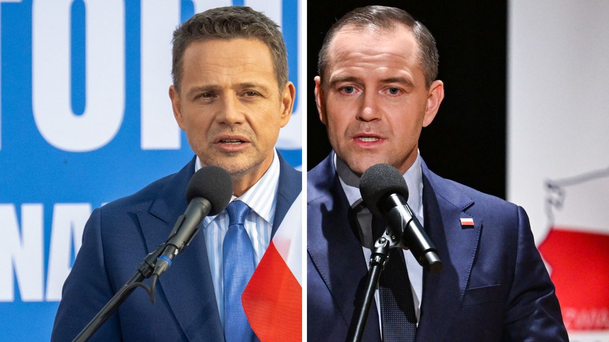 Rafał Trzaskowski i Karol Nawrocki