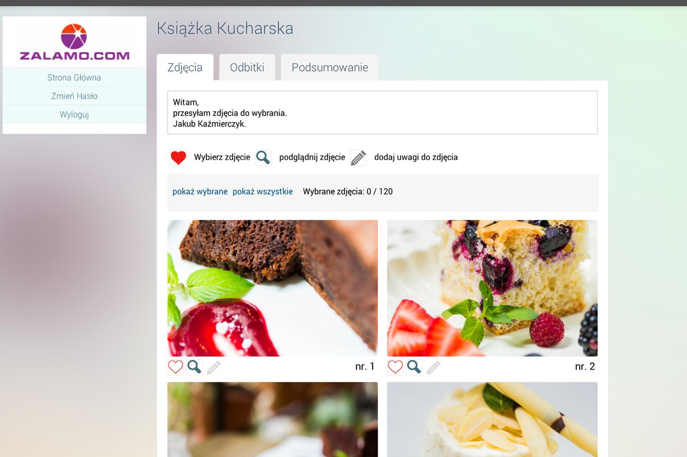 Zalamo.com - internetowe narzędzie dla fotografów do pracy z klientami [recenzja] 6