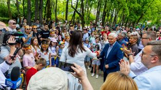 Nowy plac zabaw na Plantach w Białymstoku. Kosztował ponad 4 mln zł. Został otwarty w Dniu Dziecka. Na inauguracji były tłumy