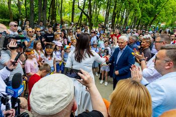 Nowy plac zabaw na Plantach w Białymstoku. Kosztował ponad 4 mln zł. Został otwarty w Dniu Dziecka. Na inauguracji były tłumy