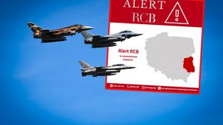 Alert RCB. Polska poderwała myśliwce