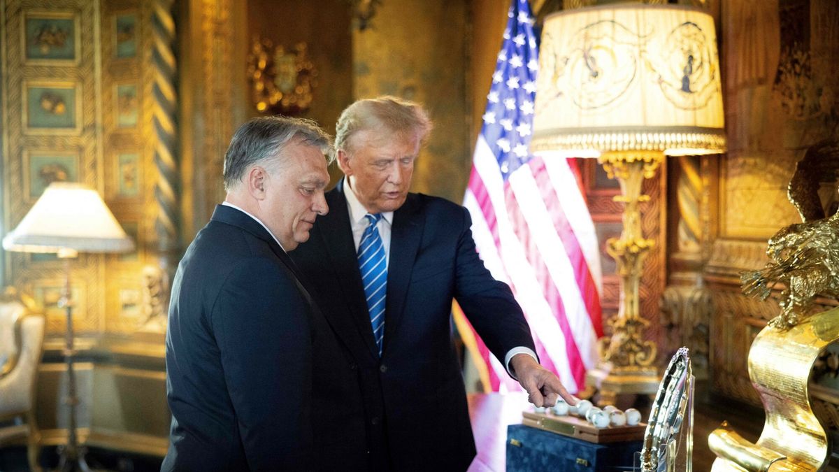 Premier Węgier Viktor Orban  spotkał się z Donaldem Trumpem w jego luksusowej rezydencji na Florydzie