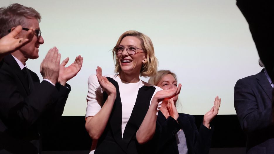 Cate Blanchett w trakcie gali zamknięcia EnergaCamerimage