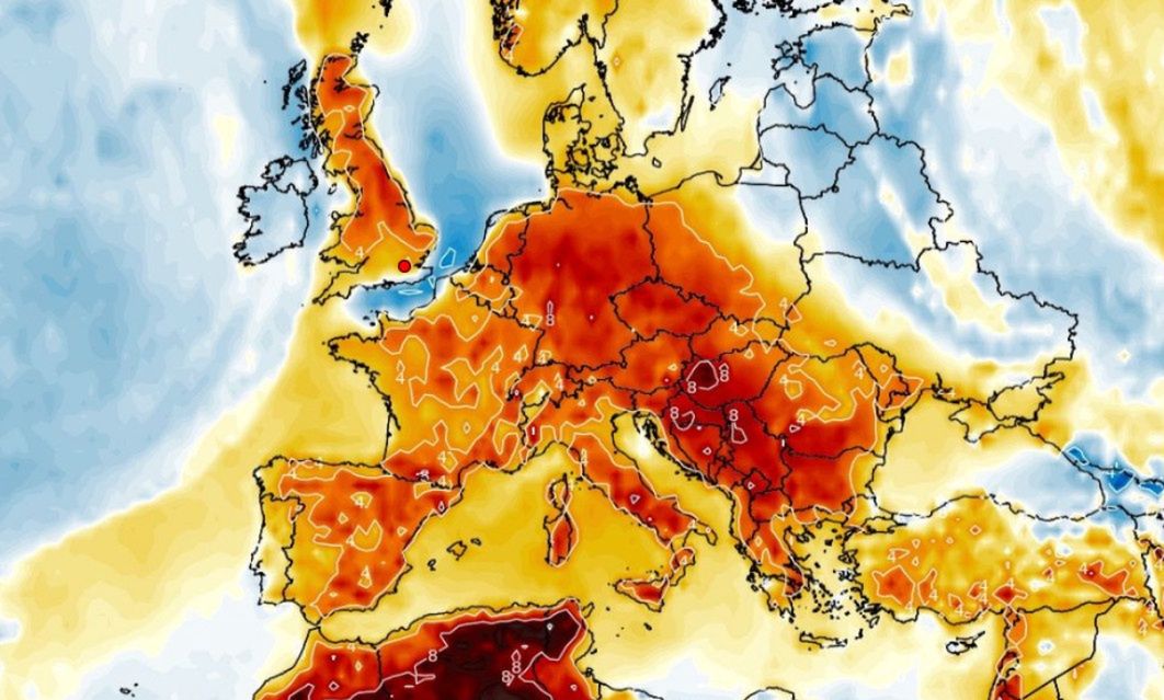 Pogoda. Nadciąga gorące powietrze z południa