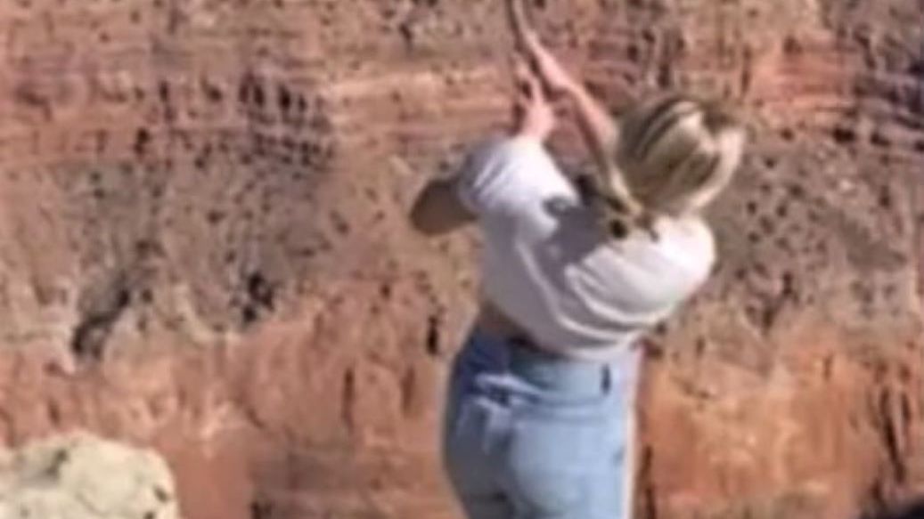 Tiktokerka z pewnością pożałowała swojego zachowania 