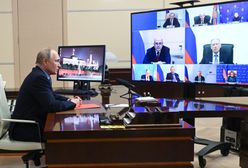 "Dziesięć rakiet w powietrzu". Uderzyli w terytorium Rosji