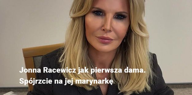 Joanna Racewicz zainspirowana Agatą Dudą?