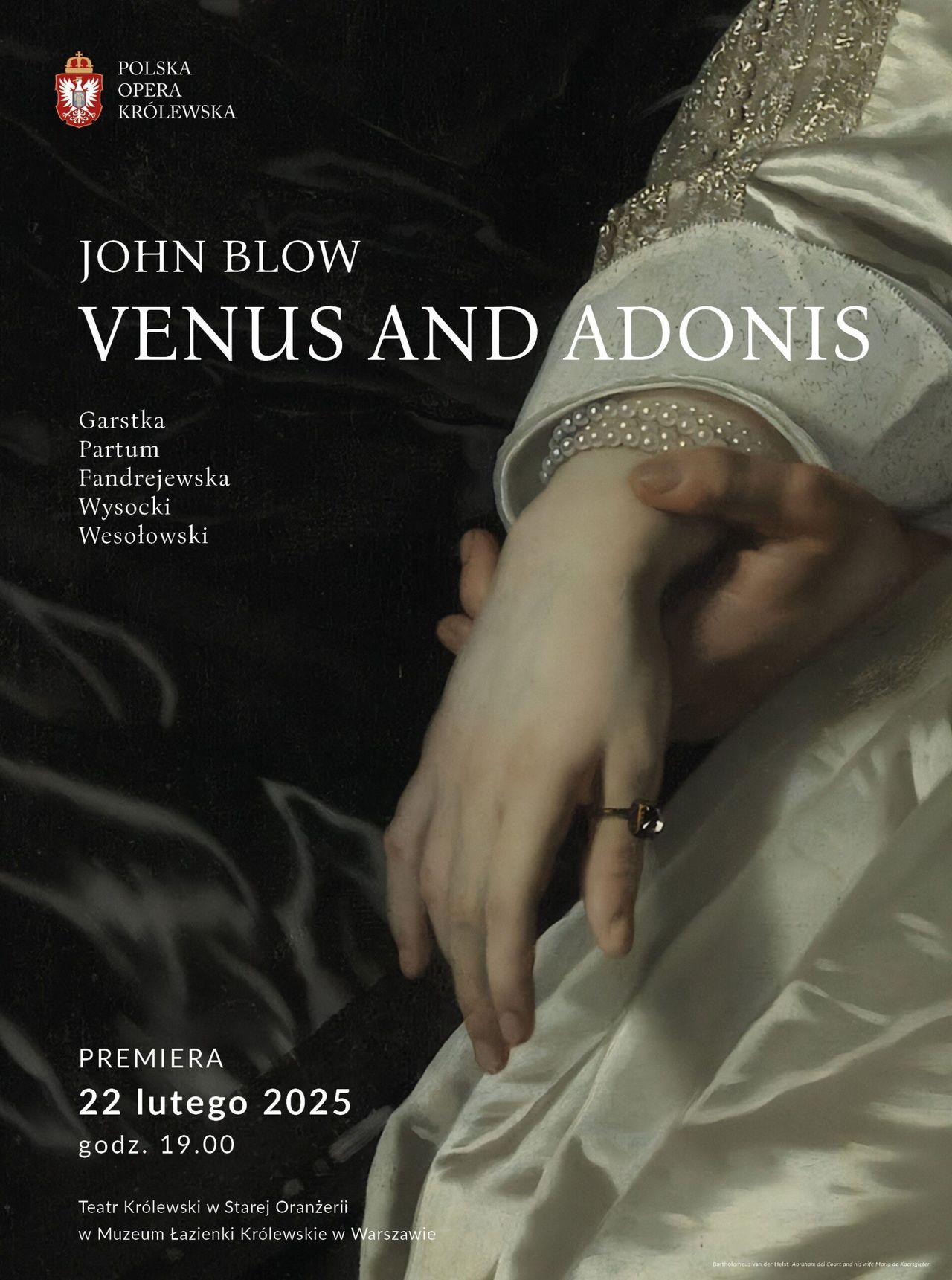 Premiera opery VENUS AND ADONIS w Polskiej Operze Królewskiej