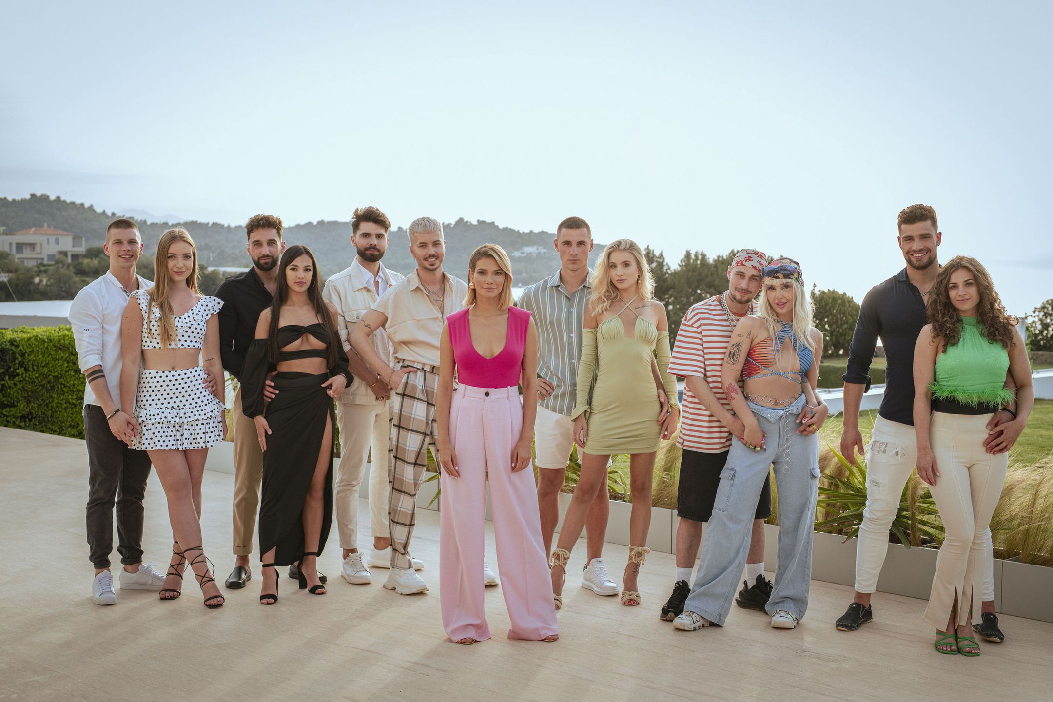 Uczestnicy pierwszego polskiego reality show Netfliksa "Love never lies"