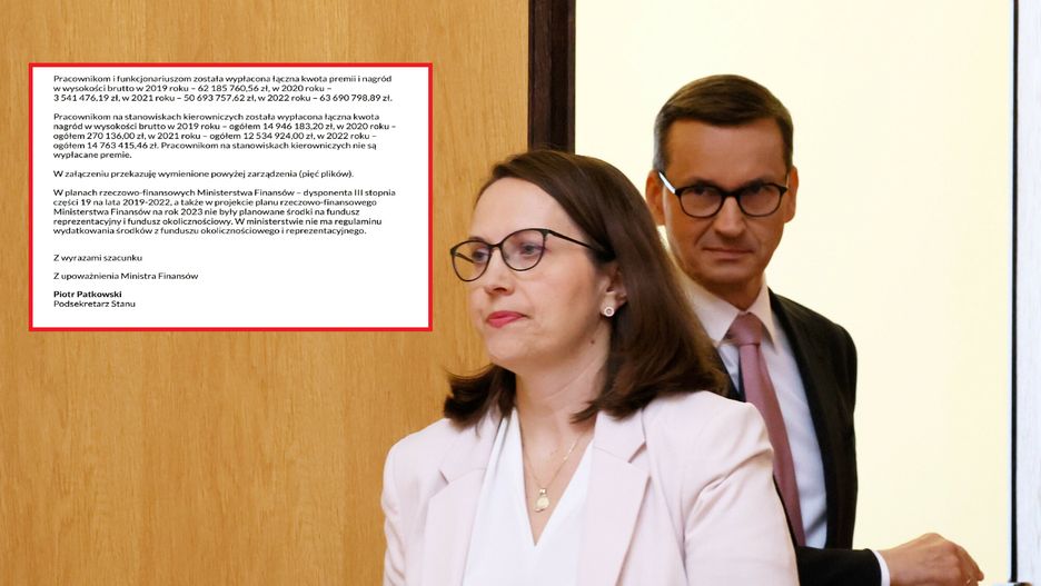 Premier z minister finansów 