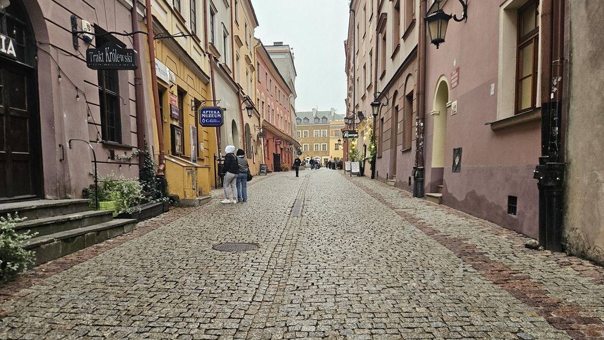 Ulica Grodzka na Starym Mieście w Lublinie
