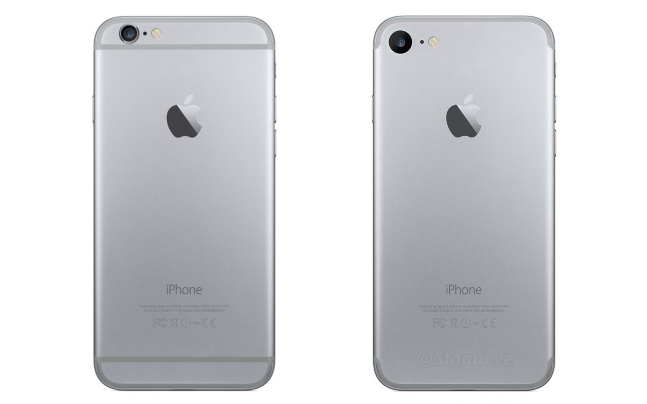 iPhone 6 i mock-up iPhone'a 7