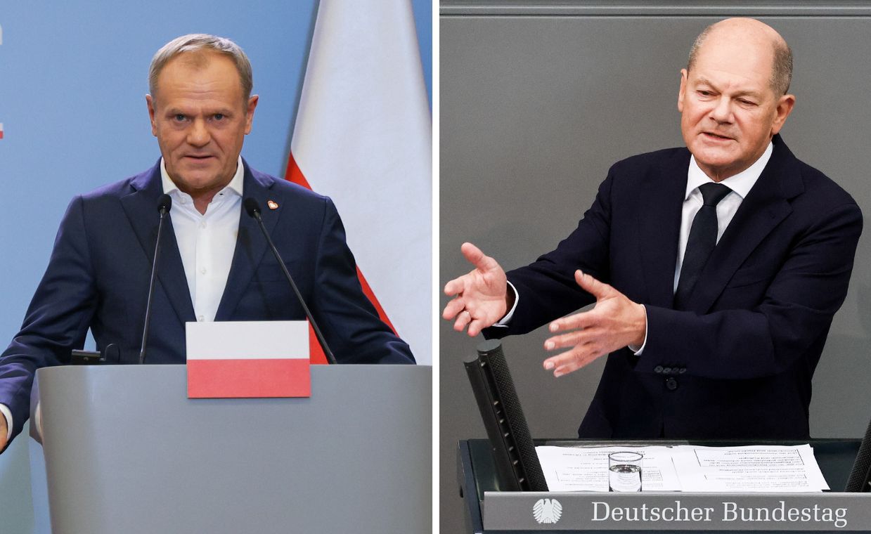 Donald Tusk, Olaf Scholz