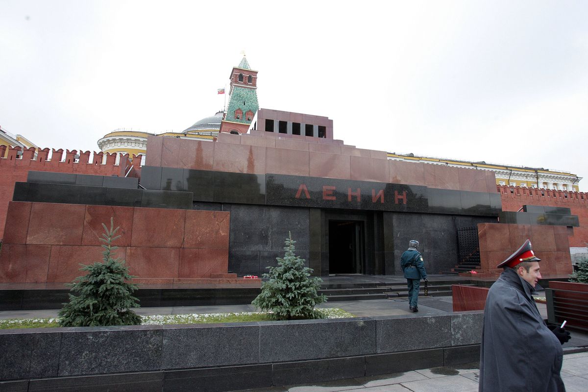 Mauzoleum Lenina w Moskwie