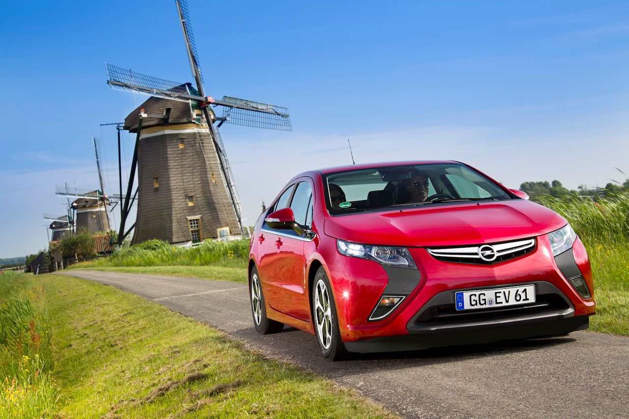 Opel Ampera najpopularniejszym samochodem elektrycznym w Europie