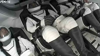 Polski astronauta poleciał w kosmos. Takie były jego pierwsze słowa na orbicie