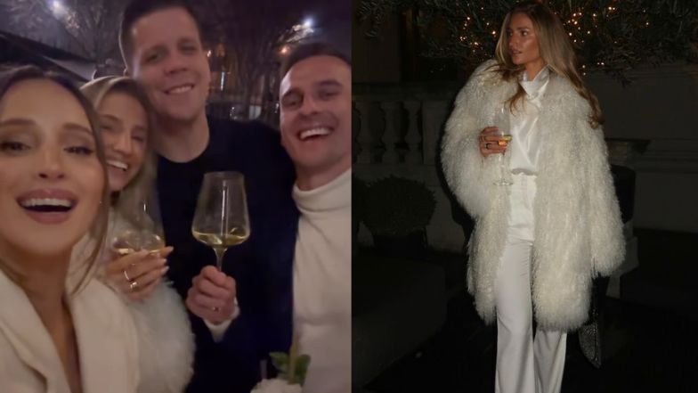 Agata Sieramska bryluje na imprezie sylwestrowej 
