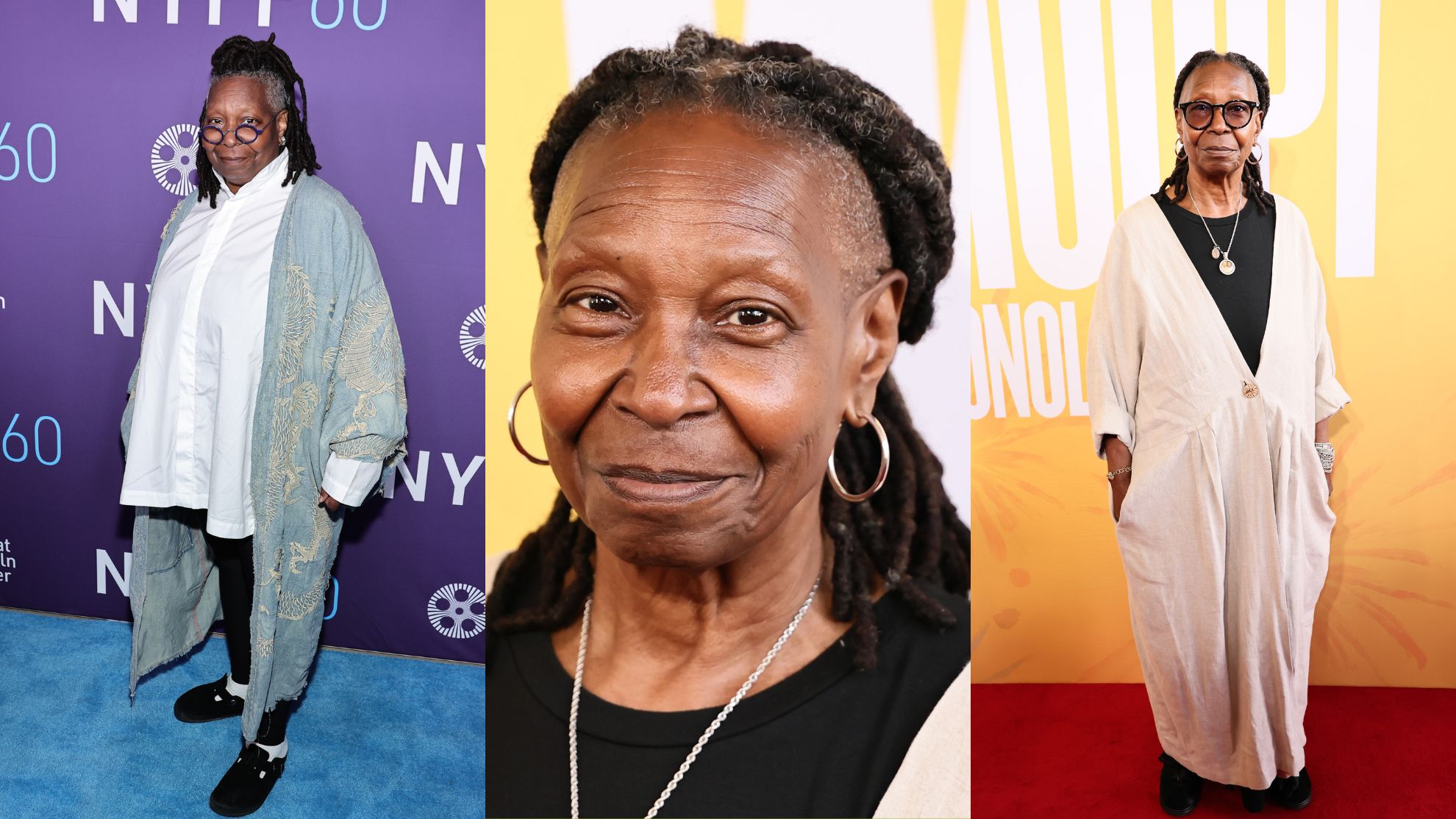 Tak zmieniła się Whoopi Goldberg