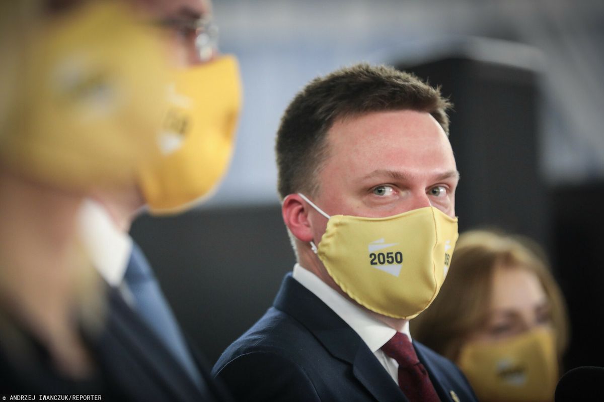 Szymon Hołownia - lider ruchu Polska 2050