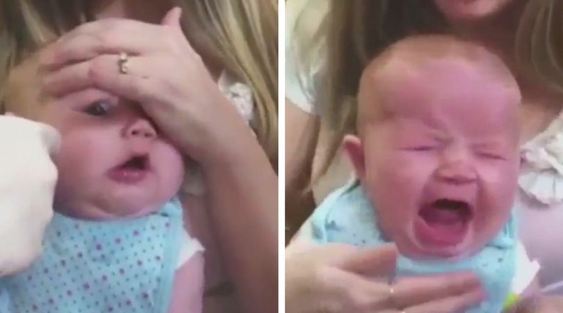 Matka pokazała, jak przekłuwa uszy 4-miesięcznej córce. Film trafił do sieci