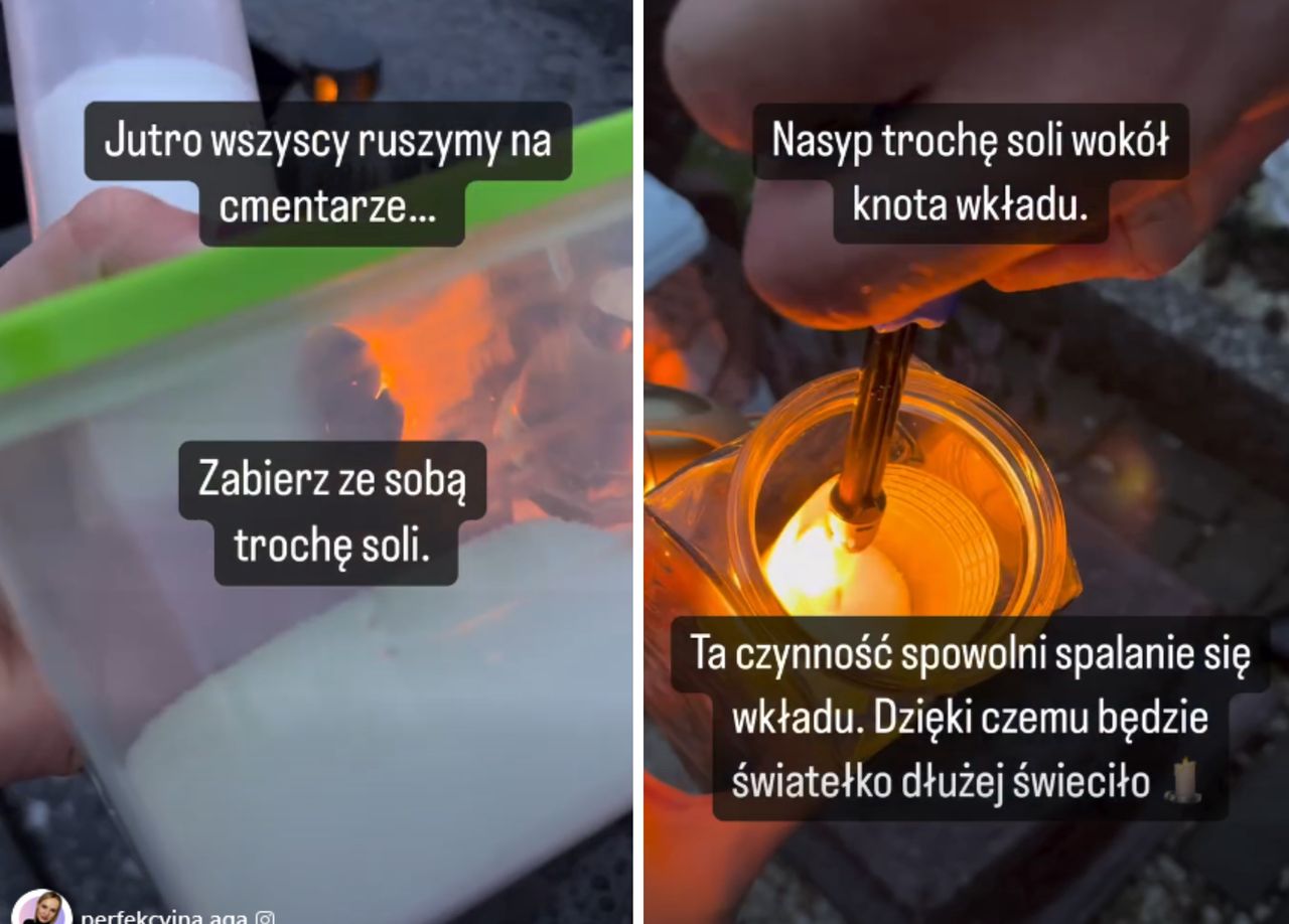 Ten trick sprawi, że sporo zaoszczędzisz. Zabierz sól na cmentarz