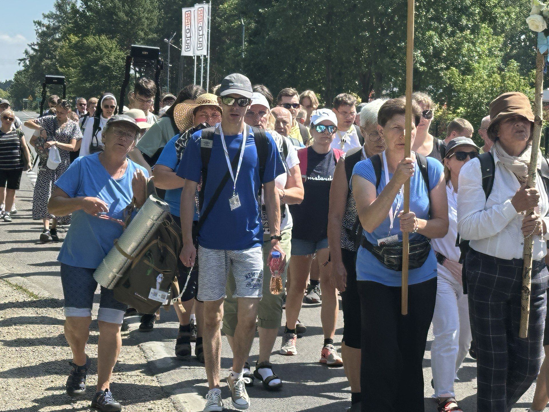 Kozienicka &#34;18&#34;-tka już w trasie, na zdjęciu w Antoniówce w gminie Jedlnia - Letnisko.