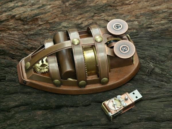 Jedna z najlepszych steampunkowych myszy komputerowych wszech czasów 1