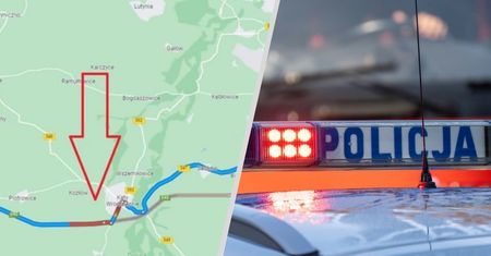 Wypadek na A4. Korek ma niemal 12 km