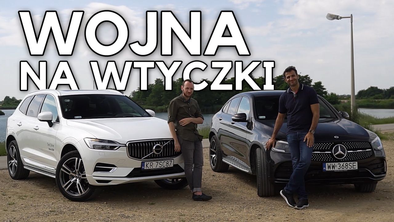 Volvo XC60 T8 vs Mercedes-Benz GLC 300e - jeśli nie wiadomo, o co chodzi, to chodzi o ekologię