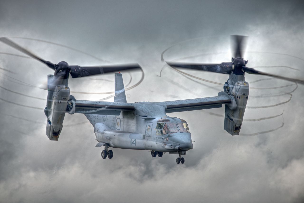 V-22 Osprey grounded. Billion-dollar machines won't fly again