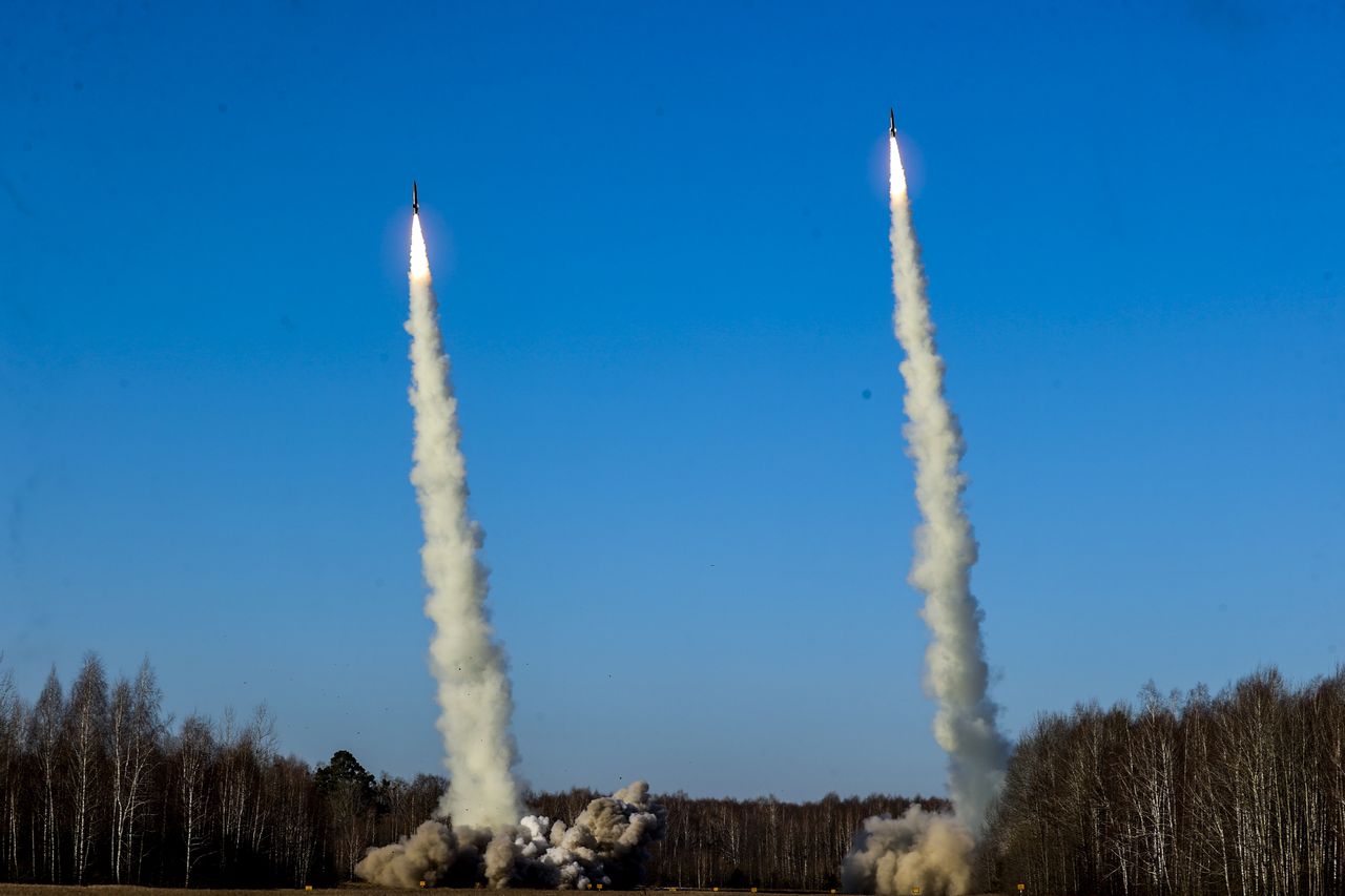 Toczka missiles - Russian tactical weapons capable of carrying nuclear warheads