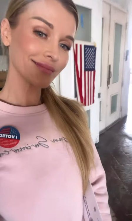 Joanna Krupa zagłosowała