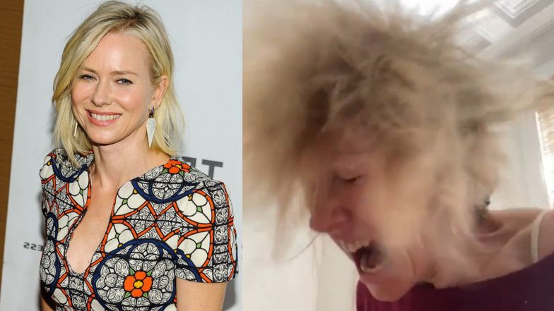 Wykrzywiona grymasem bólu egzystencjalnego Naomi Watts dzieli się domowym "dramatem": "Gdy drukarka, odkurzacz i zmywarka zepsują się tego samego dnia"