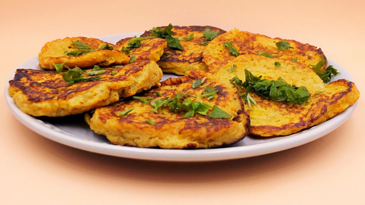 Placki wyłóż na talerz