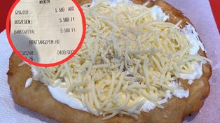 Ile kosztuje langosz w Budapeszcie? Polka pokazała paragon