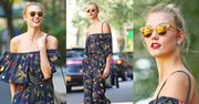 #TRENDY: Karlie Kloss z odsłoniętymi ramionami w kombinezonie