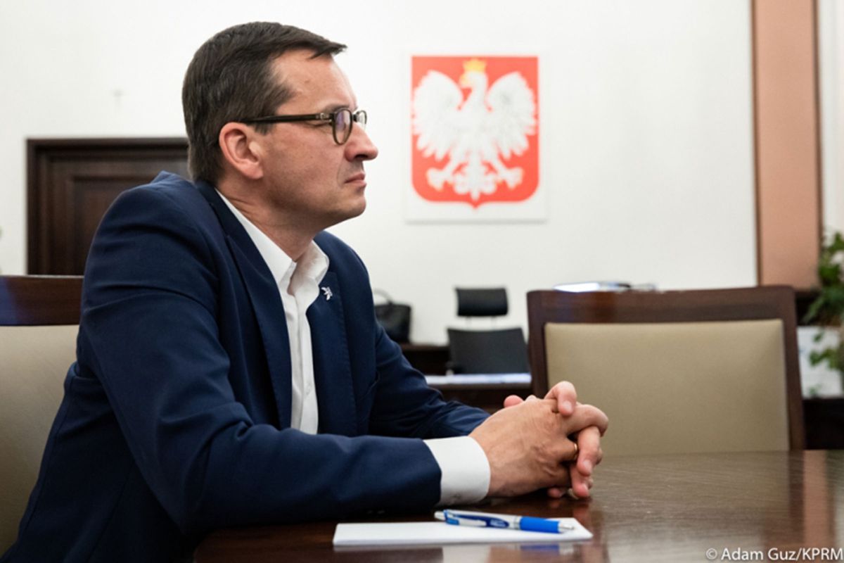 Mateusz Morawiecki deklaruje pomoc Polakom na Białorusi